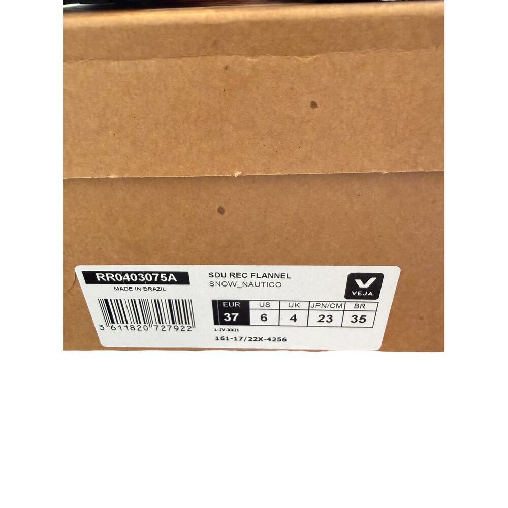 Veja Women's Snow Nautica SDU Rec Flannel Shoes Size 6 - Picture 8 of 9